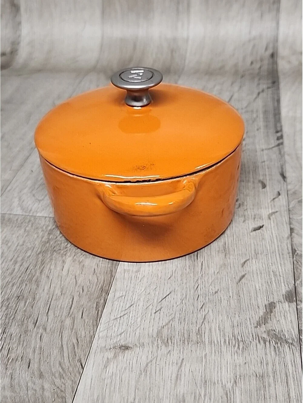 Mario Batali by DANSK Mini Cast Iron Dutch Oven - Orange